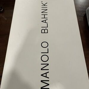 Manolo Blahnik 81/2 flat shoes